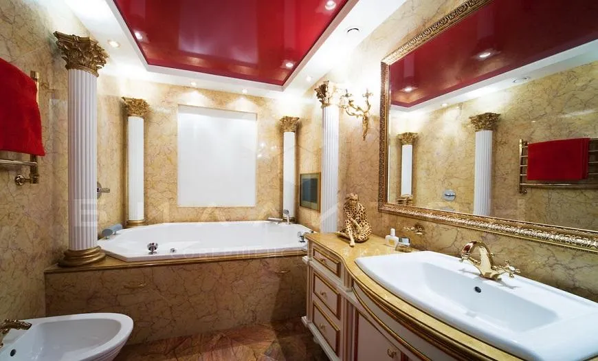 Золотая ванная комната.