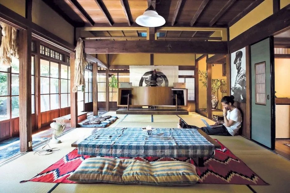 Японский дом изнутри