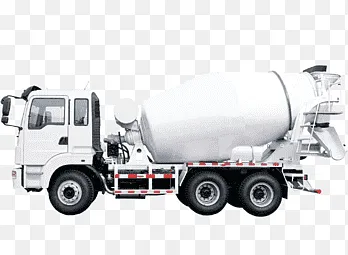 Автобетоносмеситель с белым цементом, Бетономешалка Бетононасос Грузовик Готовый бетон, Миксер, грузовой транспорт, компания png thumbnail