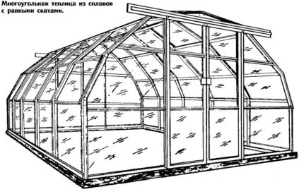 многоугольная теплица