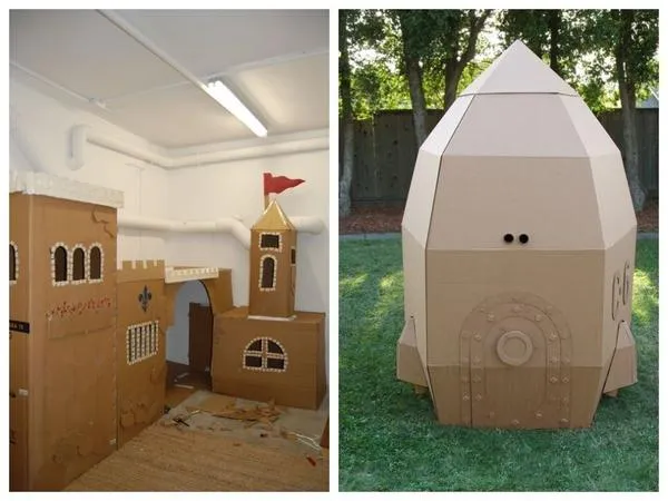 Что понравится вашему ребенку - средневековый замок или космическая ракета?