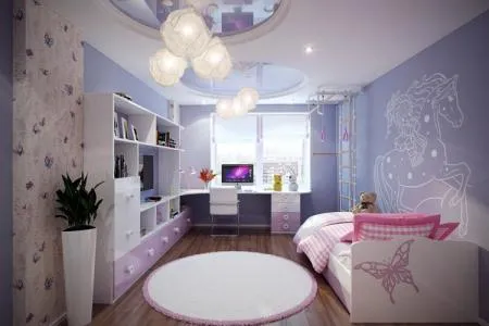 Дизайн детской комнаты для девочки - фото реальных интерьеров