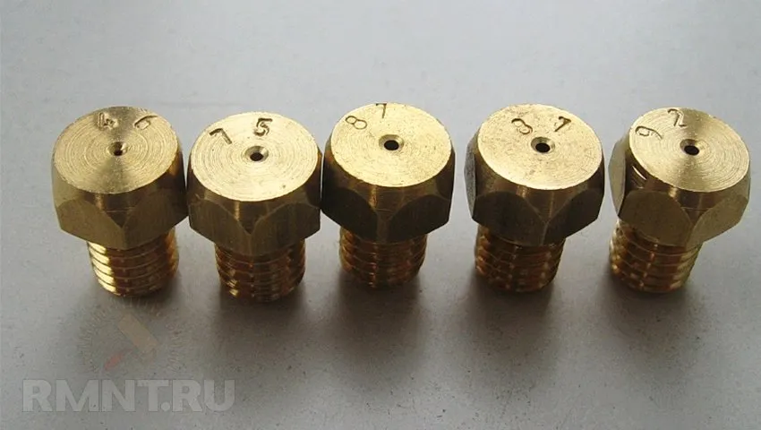 Жиклеры для газовой плиты