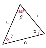 площадь треугольника по сторонам