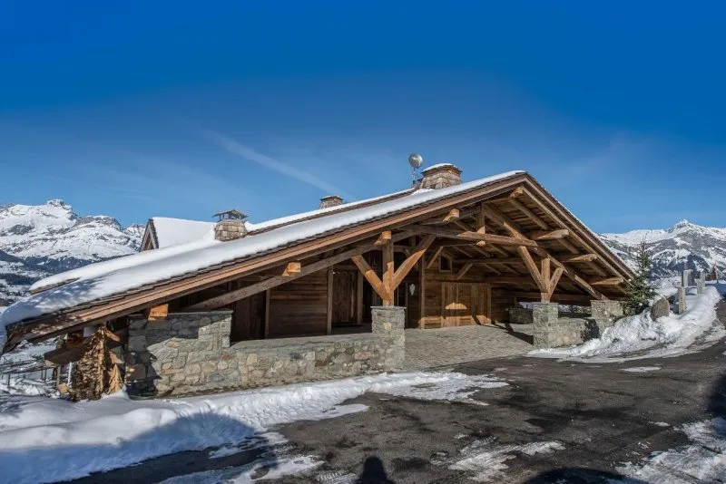 Одноэтажный Альпийский дом Шале