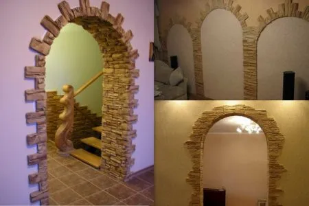 Оформление арки в интерьере квартиры