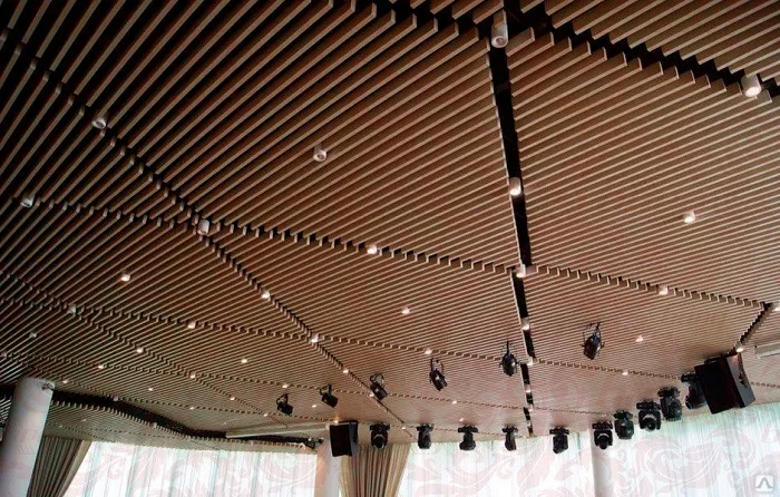 реечные потолки кубообразные бард