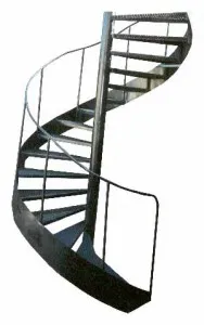 винтовая металлическая лестница