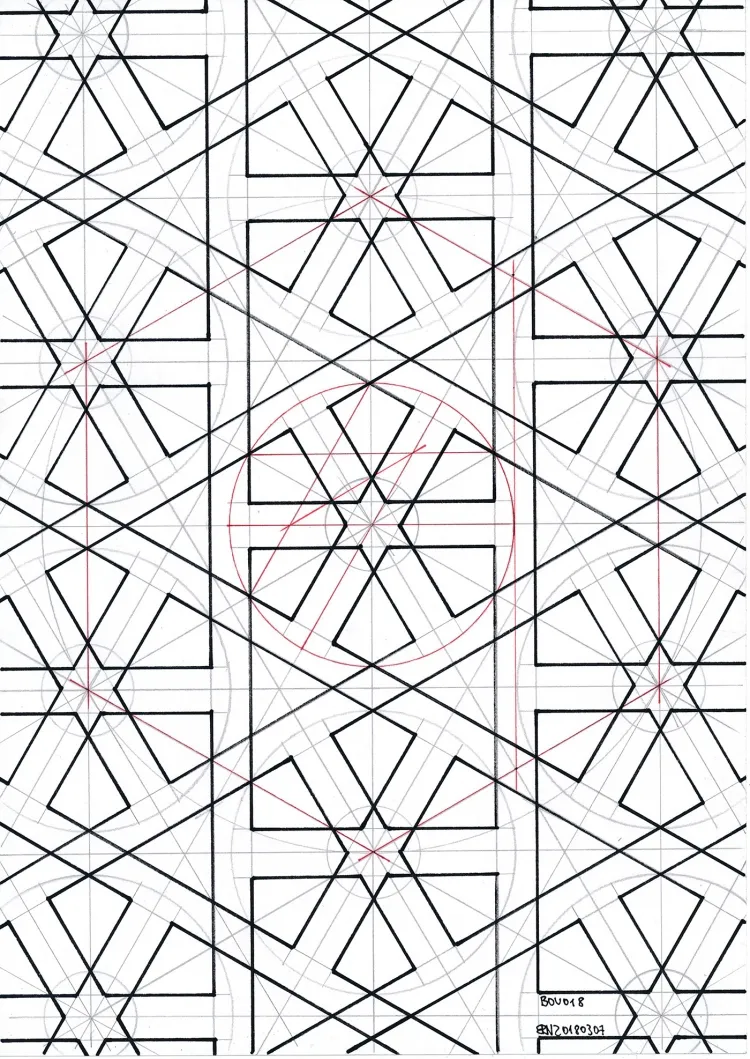 Несложный геометрический орнамент