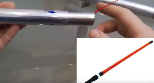Как сделать штангу для лазерного нивелира (уровня) своими руками