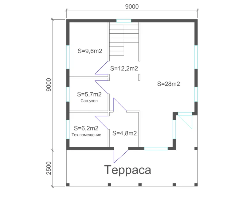 Проект дома 0223