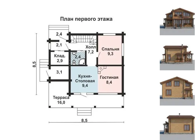 Проект дома 0142