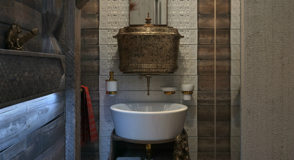 Фото необычного дизайна ванных комнат.