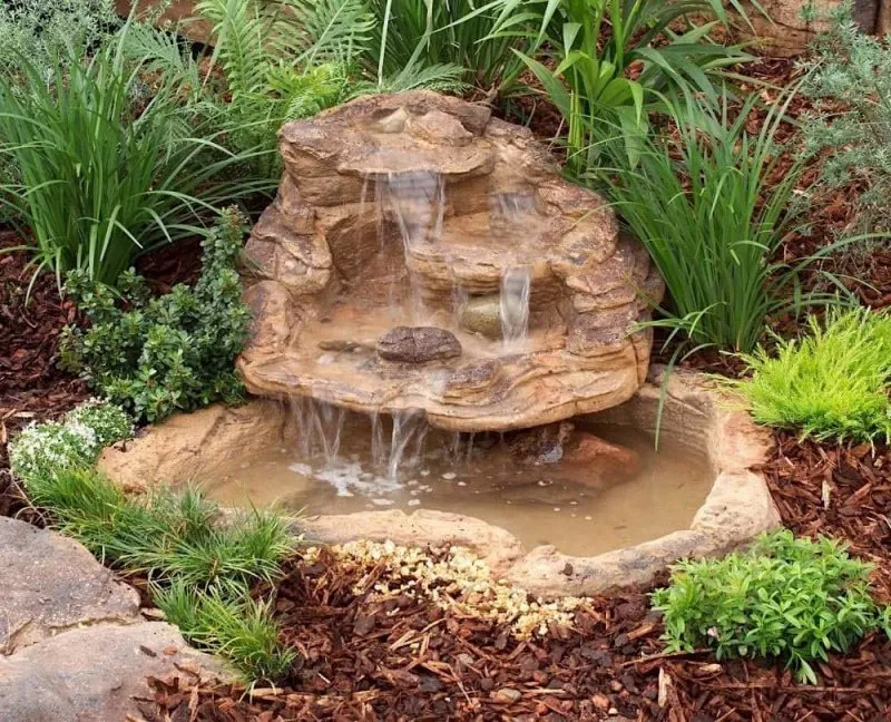Декоративные водопады для сада