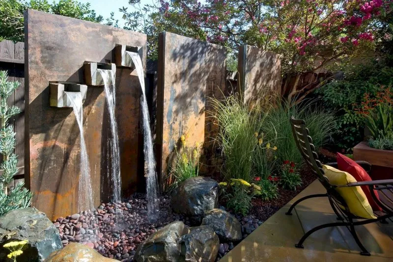 Водопады искусственные для сада