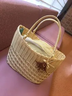 Wicker Purse, Wicker Bags, Rattan Bag, Organic Accessories, Ethical Accessories, Eco Friendly Accessories, Basket Bag