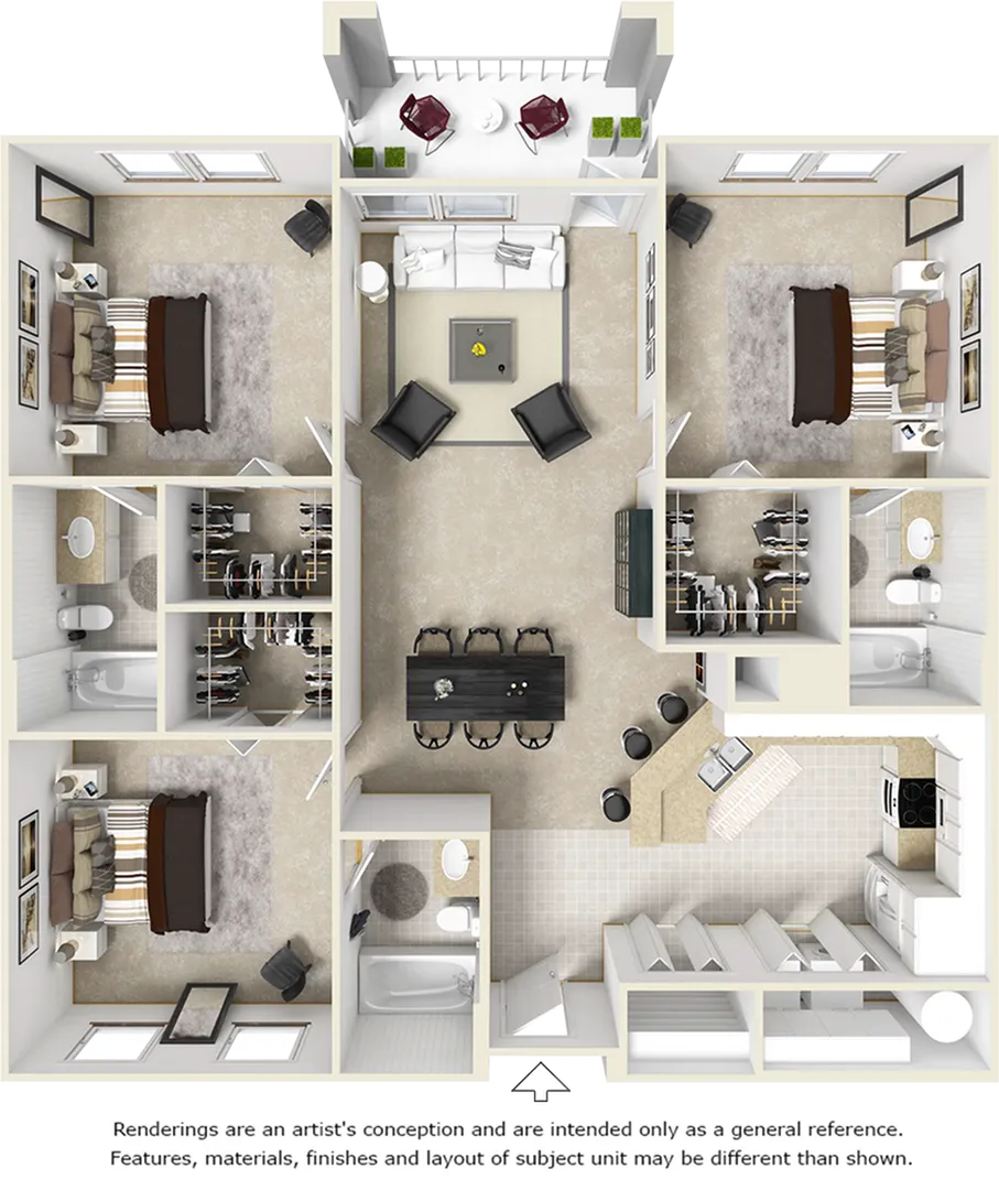 Планировка трехкомнатной квартиры в симс 4