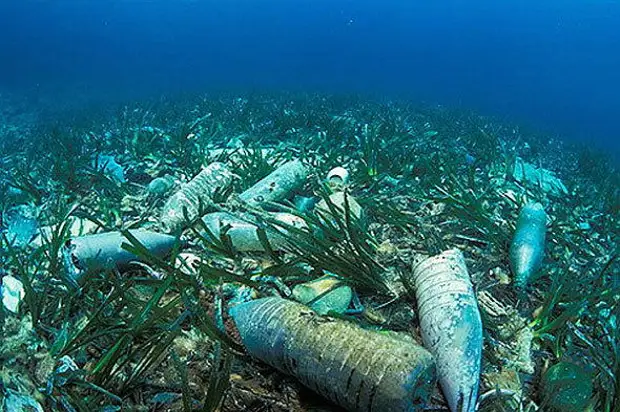 пластиковые бутылки на дне моря, фото с сайта mumbaitalkies.in