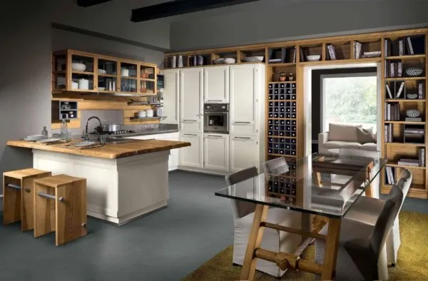 Кухня - столовая в современном стиле: варианты планировок и дизайна