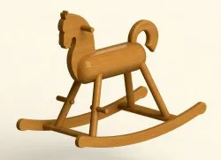 Деревянная лошадка качалка своими руками чертежи