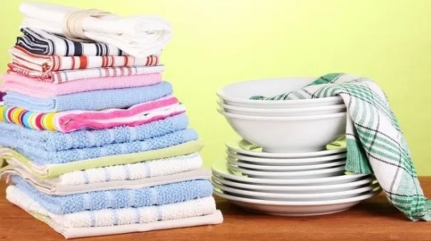 постирать кухонные полотенца