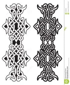Celtic Knot Tattoo, Celtic Love Knot, Celtic Tattoos, Celtic Knotwork Design, Celtic Tribal, Celtic Border